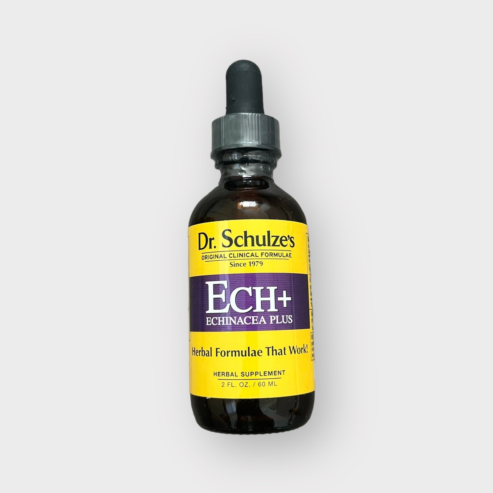 Dr. Schulze’s Ech+ Echinacea Plus Herbal Supplement – 2 FL / 60 mL