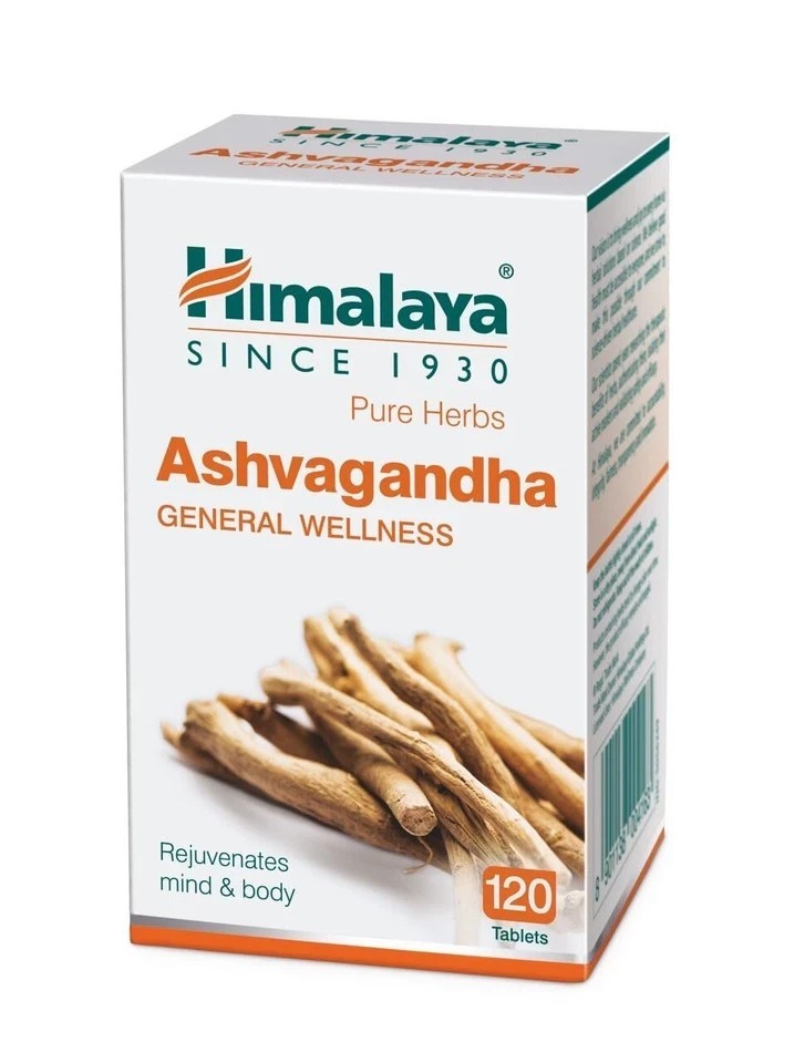Himalaya Ashvagandha 120 Tablets | Stress Relief | Rejuvenates Mind & Body | I