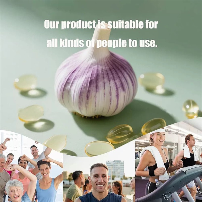 USA Odorless Garlic 7500mg Per Servings, 300 Softgels 2 Years Aged Garlic Extra