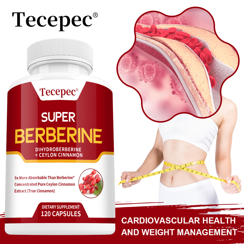 Super Berberine Ceylon Cinnamon Dihydroberberine, 4250 Mg 30/60/120Capsules