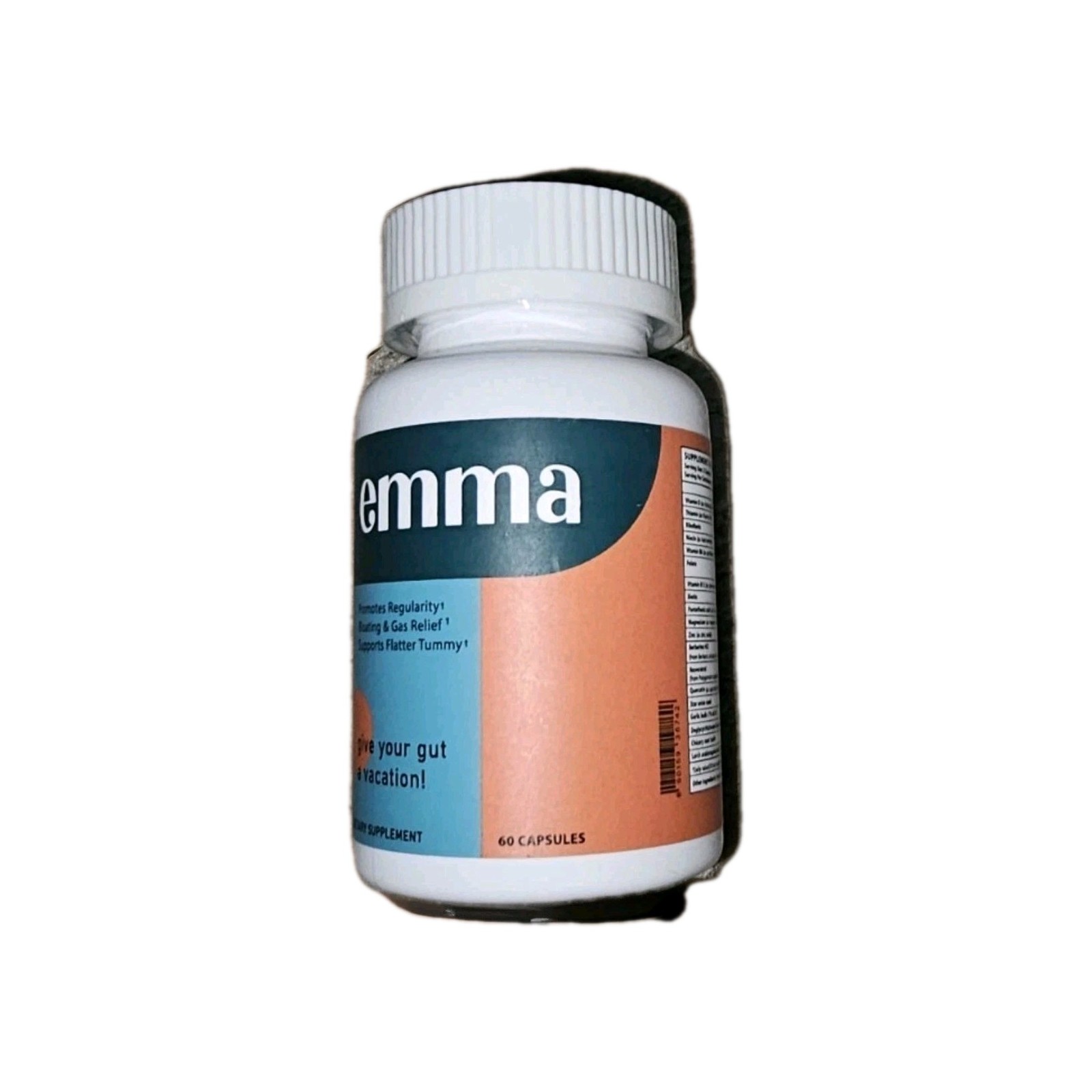 EMMA Gut Health Gas & Bloating Constipation Leaky Gut Repair 60 Capsules