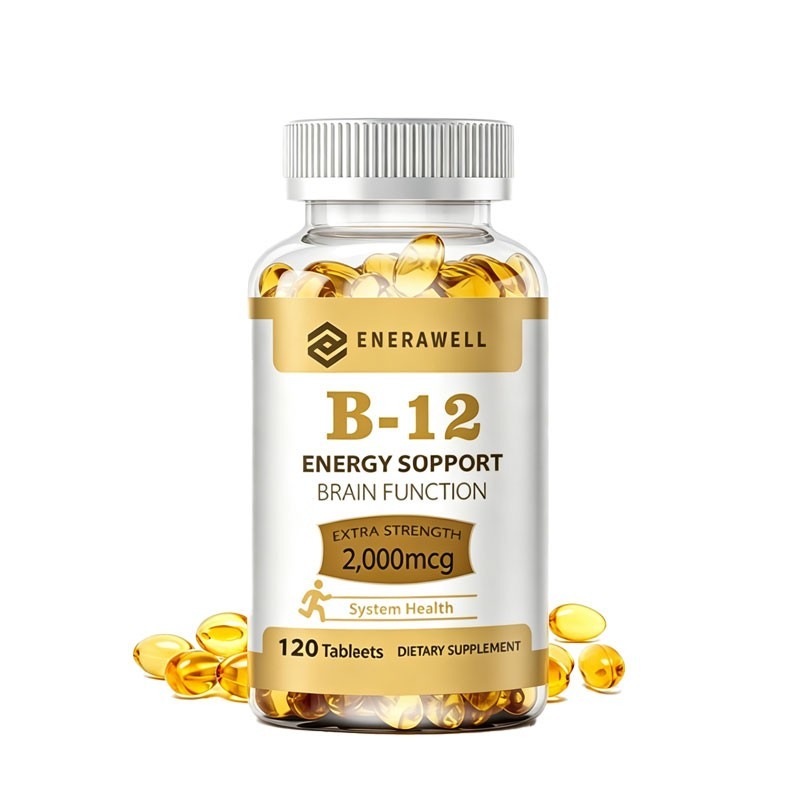 Vitamin B12 (Methylcobalamin) 2000mcg, 120 Capsules – Non-GMO – 02/07/2027