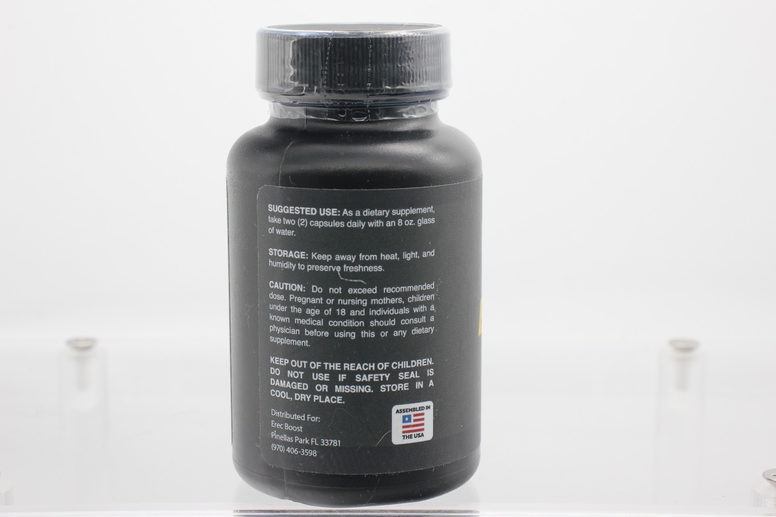 ErecBoost Growth 3 PC Mens Enhancement Supplement; 180 Capsules (60X3)