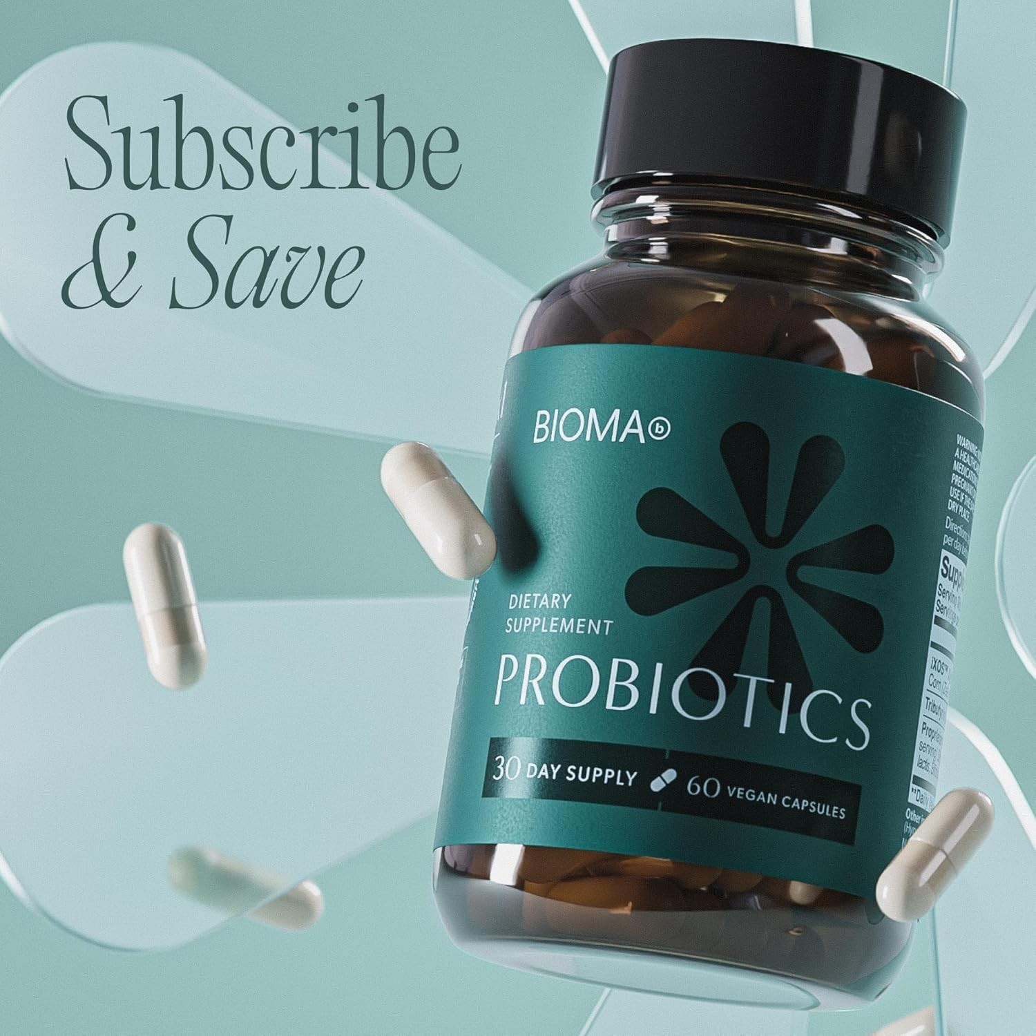 BIOMA Probiotics – Digestive Health – Gut Support for Men & woman 60 ct (30 day)