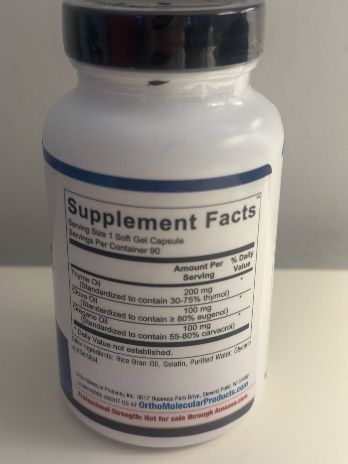 Intestin-ol Capsules by Ortho Molecular Products 90 Count, Exp 03/27