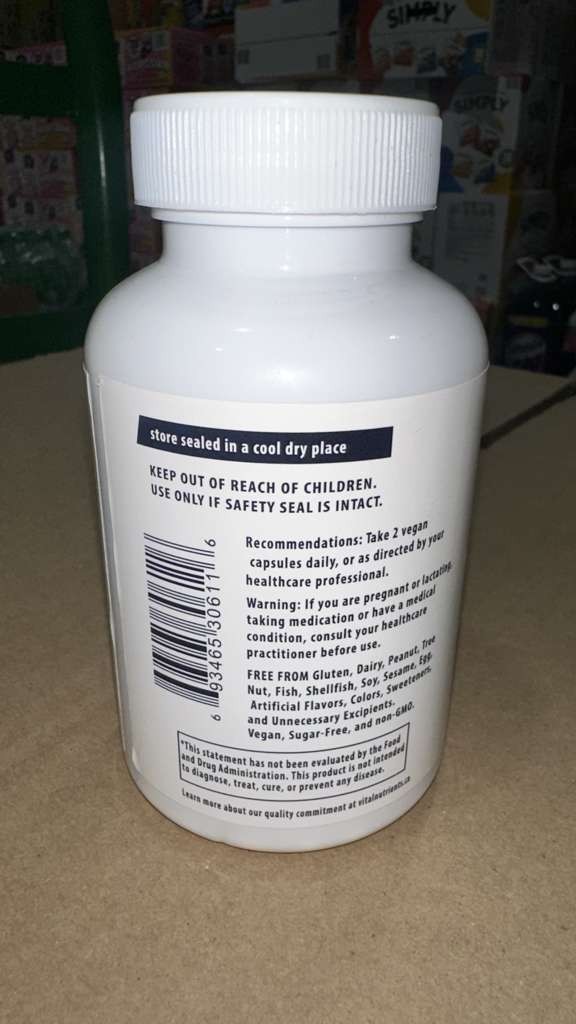 Vital Nutrients Pancreatic Enzymes 180 Capsules Digestive Support – Pack of 2