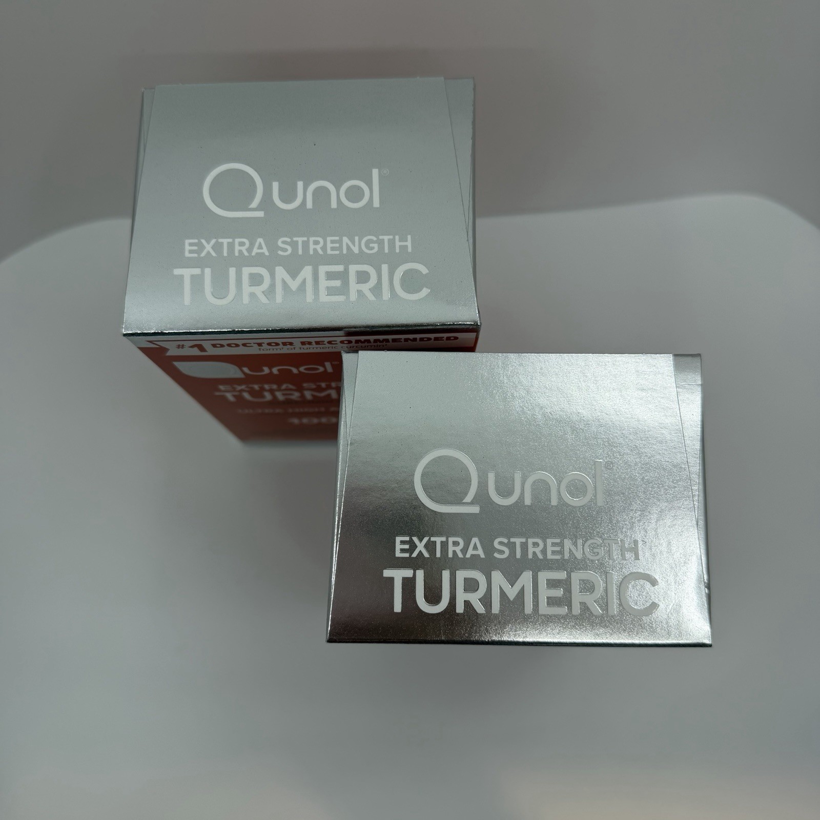 Qunol Extra Strength Turmeric 1000 mg Capsules 2 PACK New Sealed Box Exp 2028