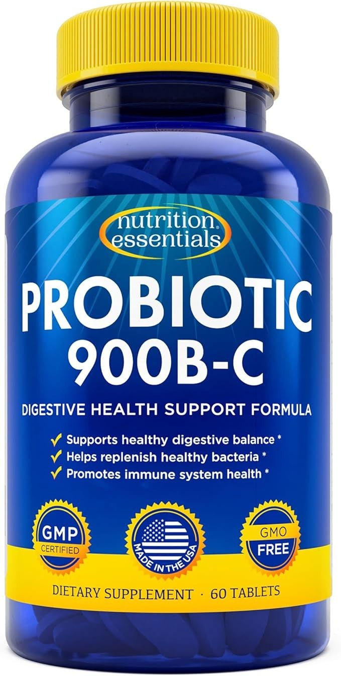 Probiotics for Women and Men – with Lactase Enzyme and Prebiotic Fiber for Diges