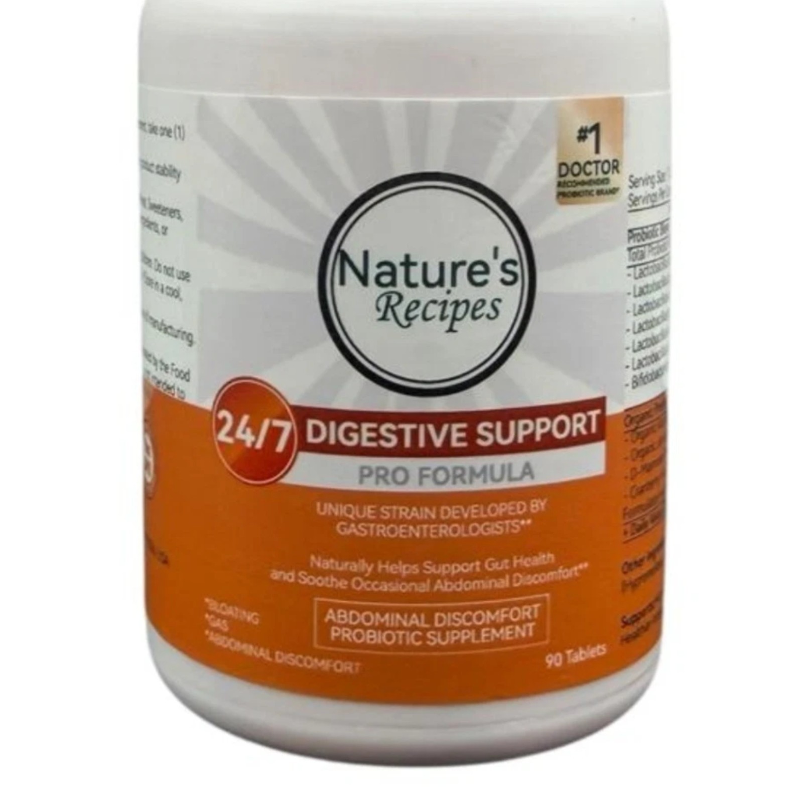 Nature’s Recipes Probiotic 50 Billion 90 Tablets Compare to Align Exp 01/27