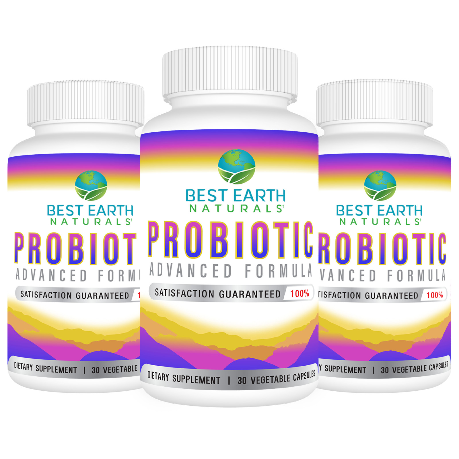 Probiotic Advanced Formula by Best Earth Naturals Buy 2 Get 1 FREE 3 Pack