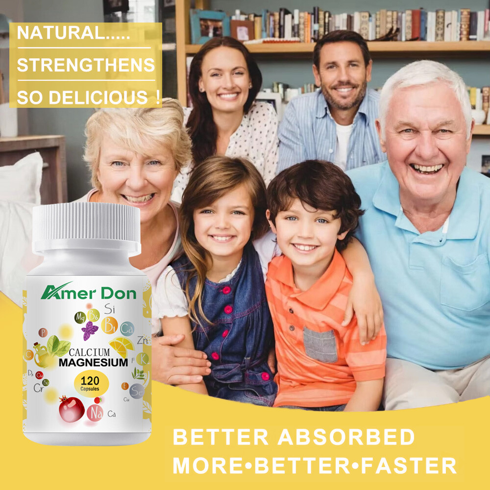 Magnesium Citrate 1000mg – High Absorption Promotes Nerve Heart Bone Health