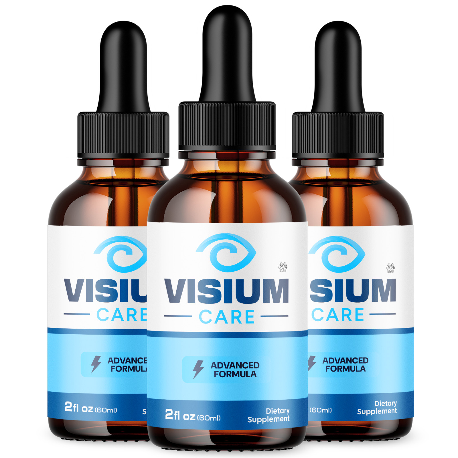 (3 Pack) Visium Care Drops Advance Support for Healthy Eye Function 90 Servings