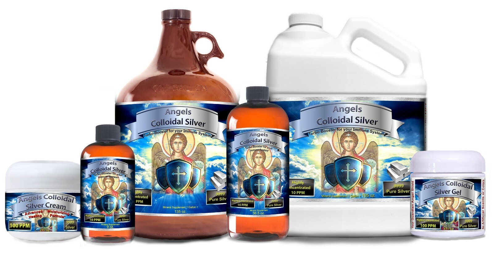 Colloidal Silver 32 oz JUG Angels Lab 10ppm
