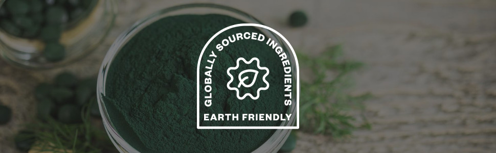 Purisure Spirulina Powder 453g, Pure Spirulina Algae Superfood 151 Servings