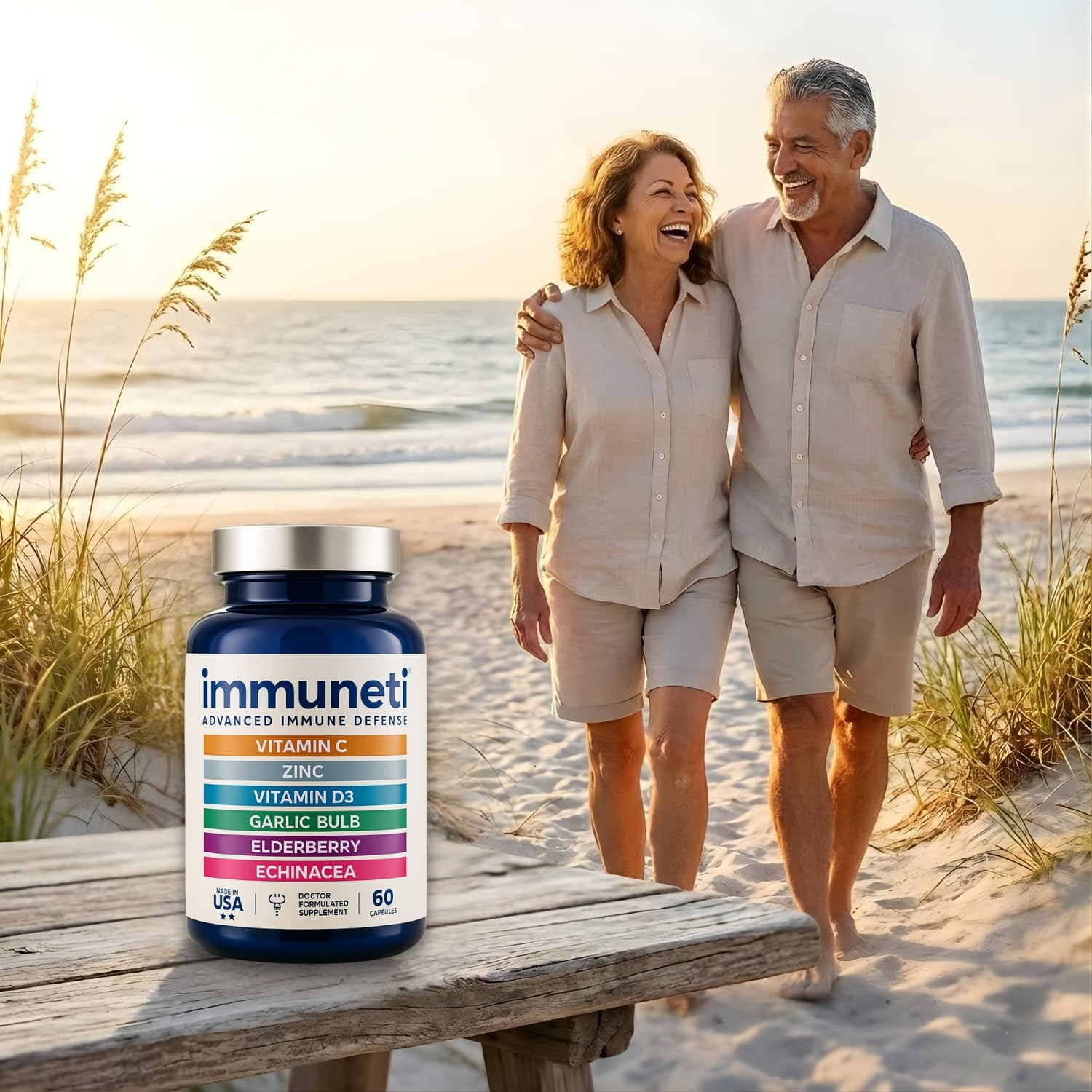 Advanced Immune Support – Doctor Formulated 6-in-1 Daily Immunity Supplement …