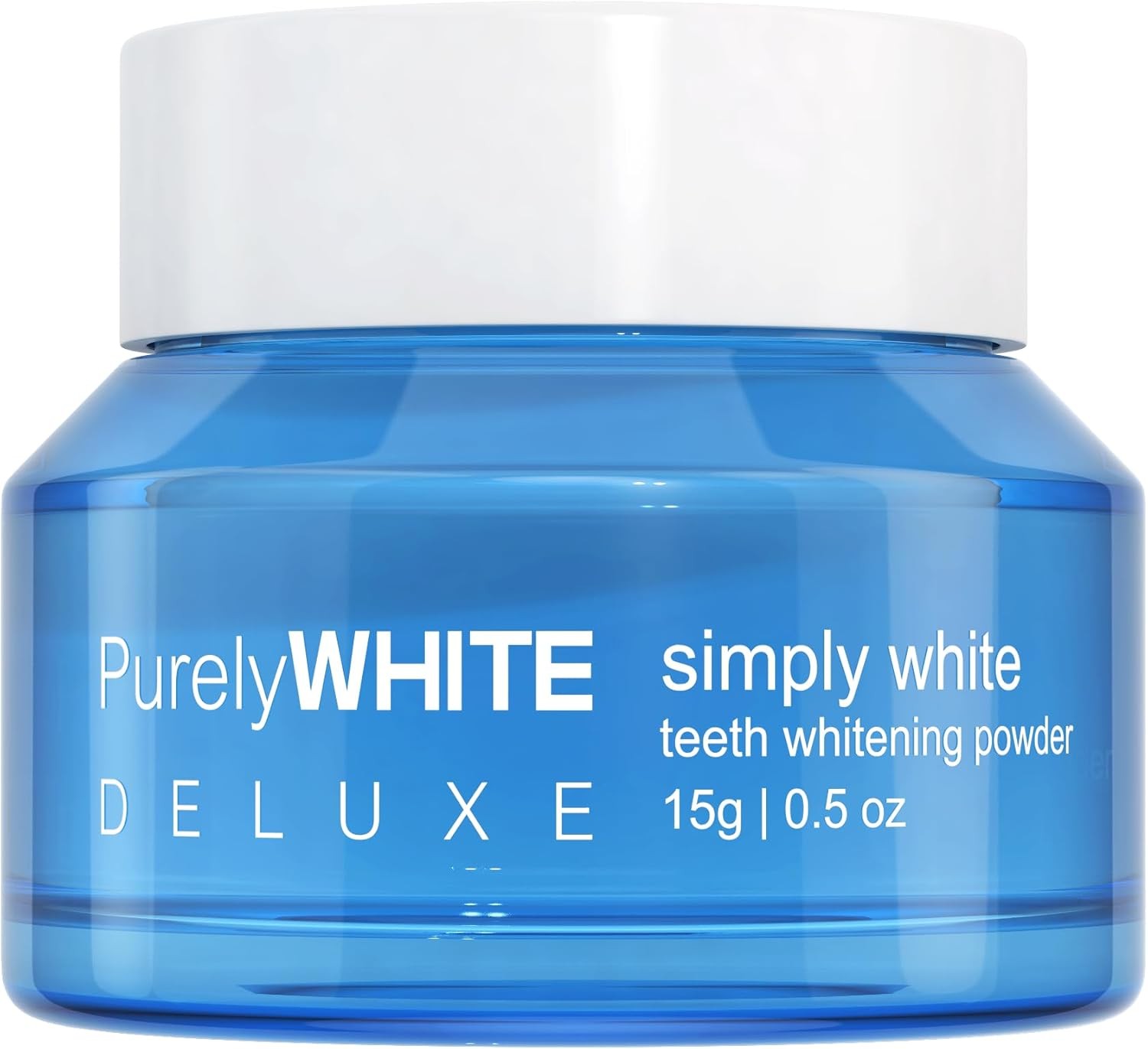 PurelyWHITE DELUXE, Whitening Powder – Removes Stains, No Sensitivity – Enamel-S