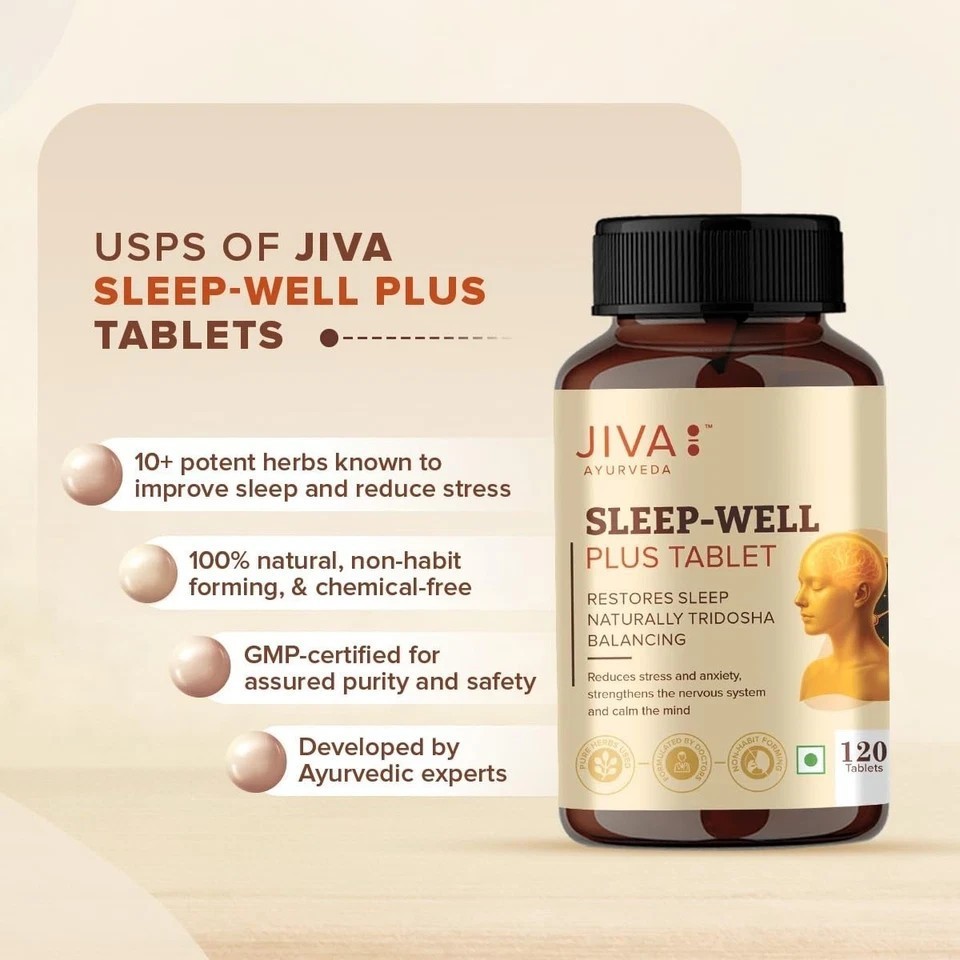 Sleep Well Plus Tablets | Non-Habit Forming | Supports Sleep, Relaxation Y076