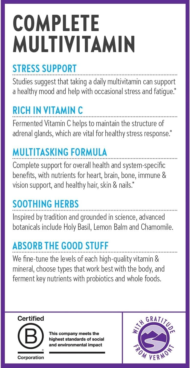 New Chapter, Perfect Calm Multivitamin, 144 Vegetarian Tablets