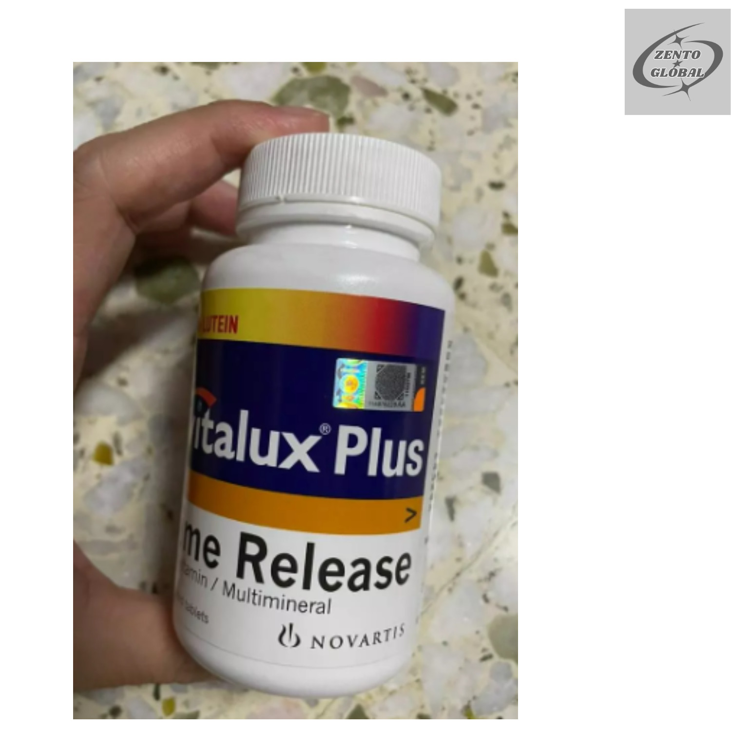FREE SHIPPING NEW! VITALUX Plus Time Release Multivitamin & Multimineral 30’s