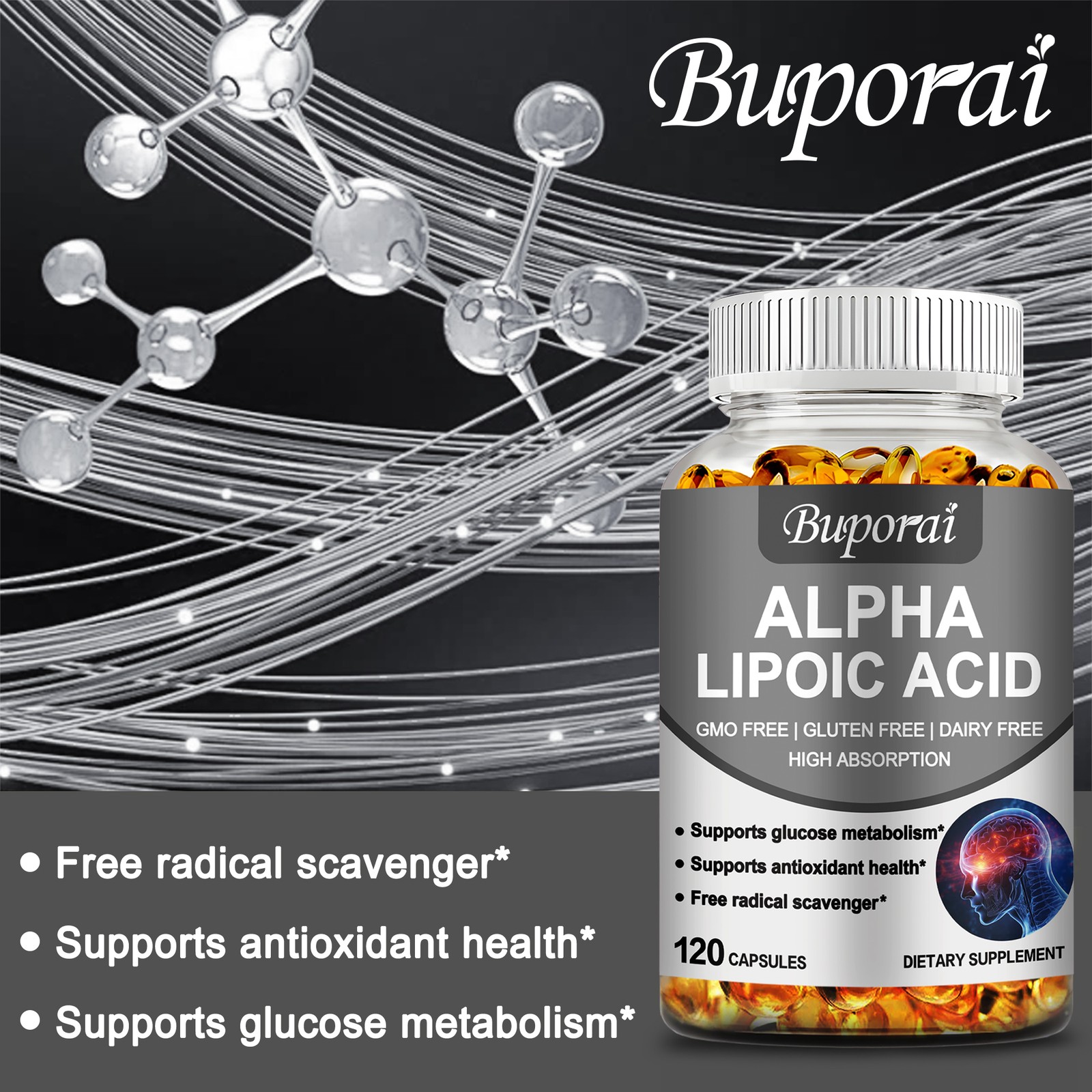 Alpha Lipoic Acid – Support Antioxidant and Sugar Metabolism, Relieve Nerve Pain