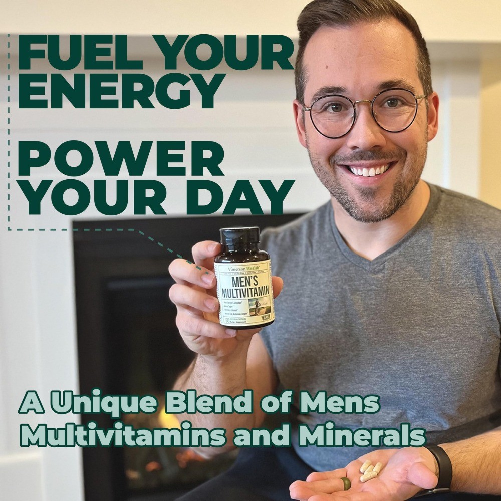 Multivitamin For Men – Daily Mens Multivitamins & Multiminerals With 60 capsules