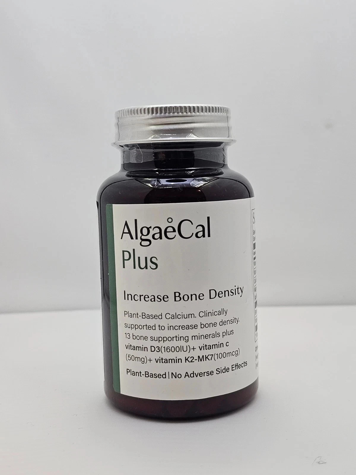 pack of 4 AlgaeCal Plus Stronger Bones Dietary Supplement Algae Cal 120Ct