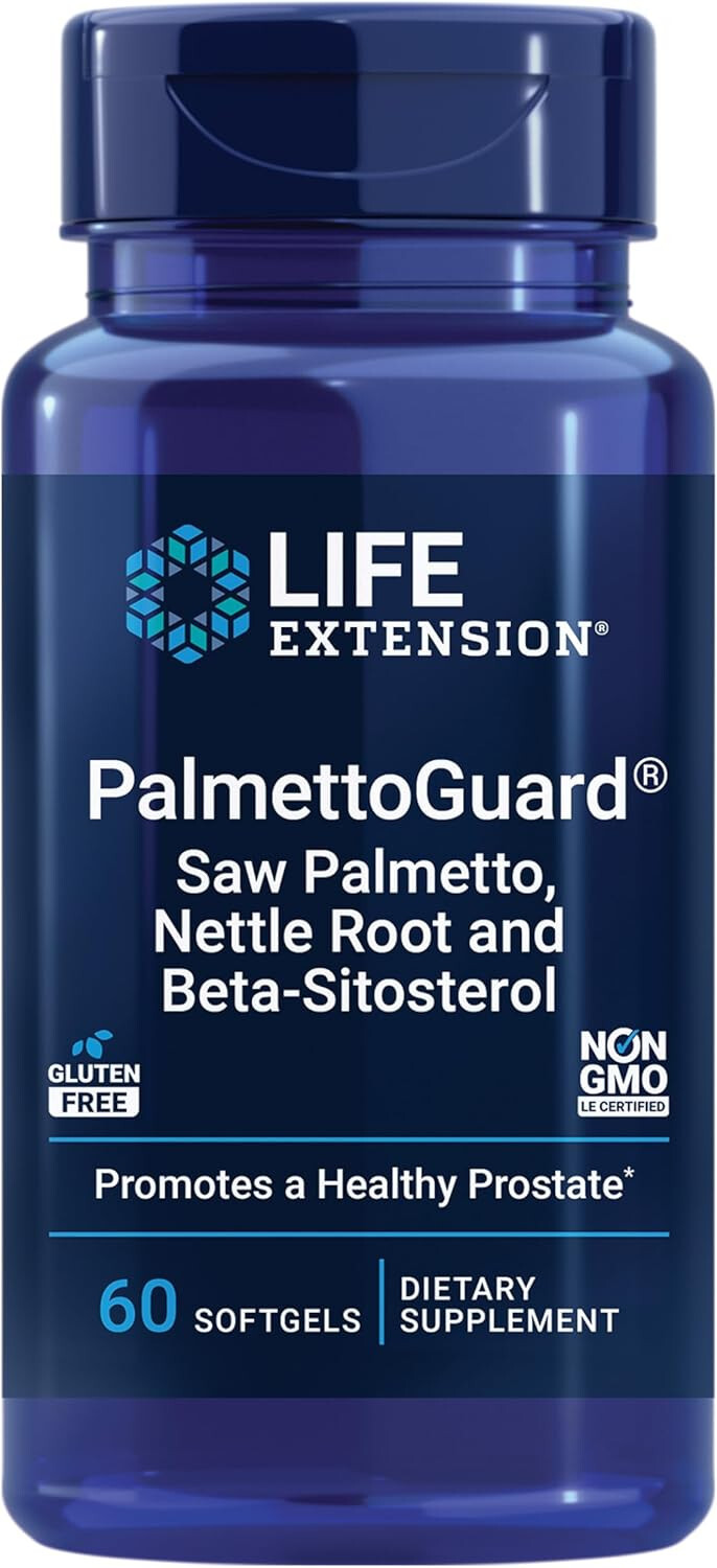 CLEARANCE PalmettoGuard® Saw Palmetto 60 sofgels (EXP 06/2026)