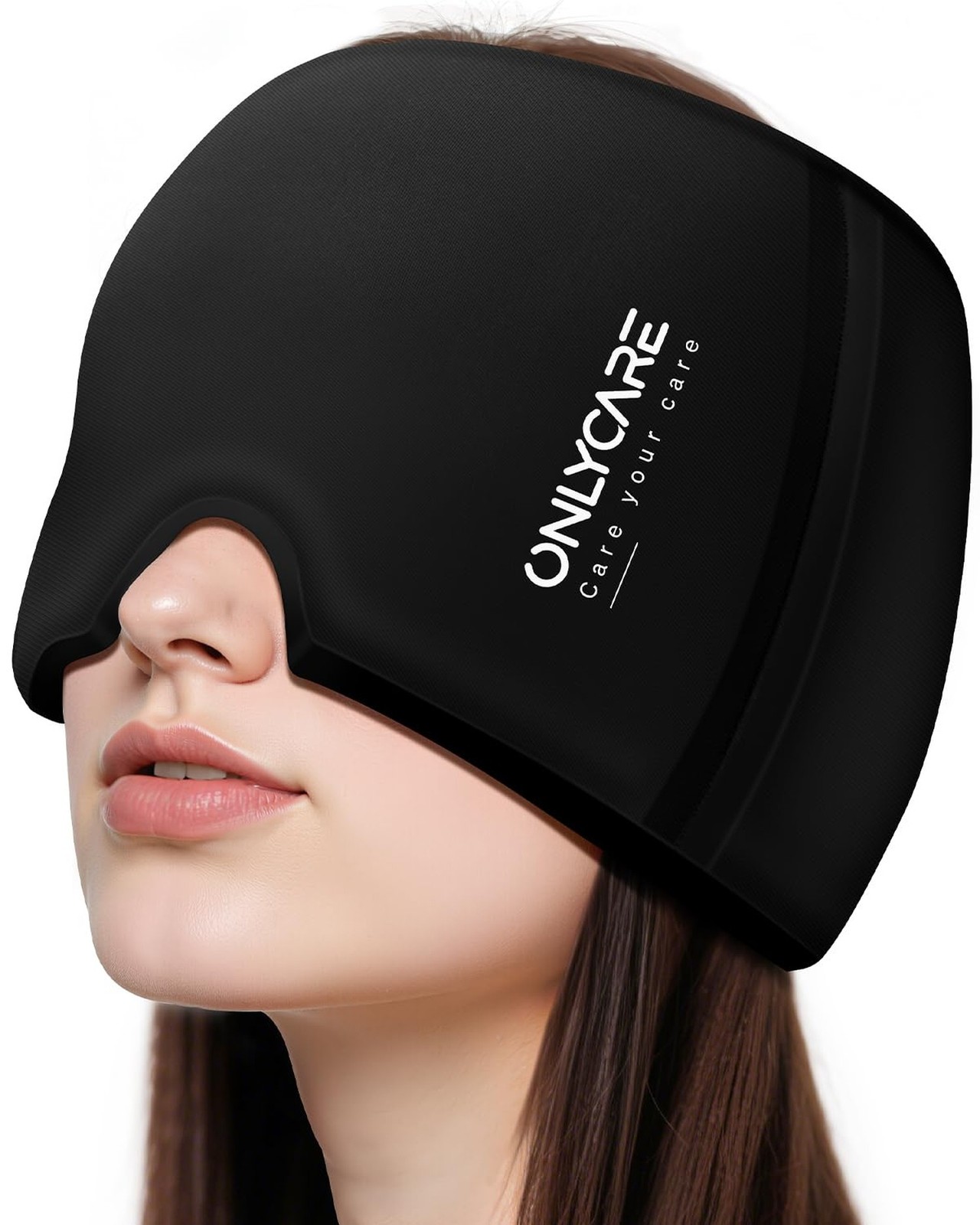 ONLYCARE Migraine Relief Cap, Upgraded Odorless Migraine LCE Head Wrap, Heada…