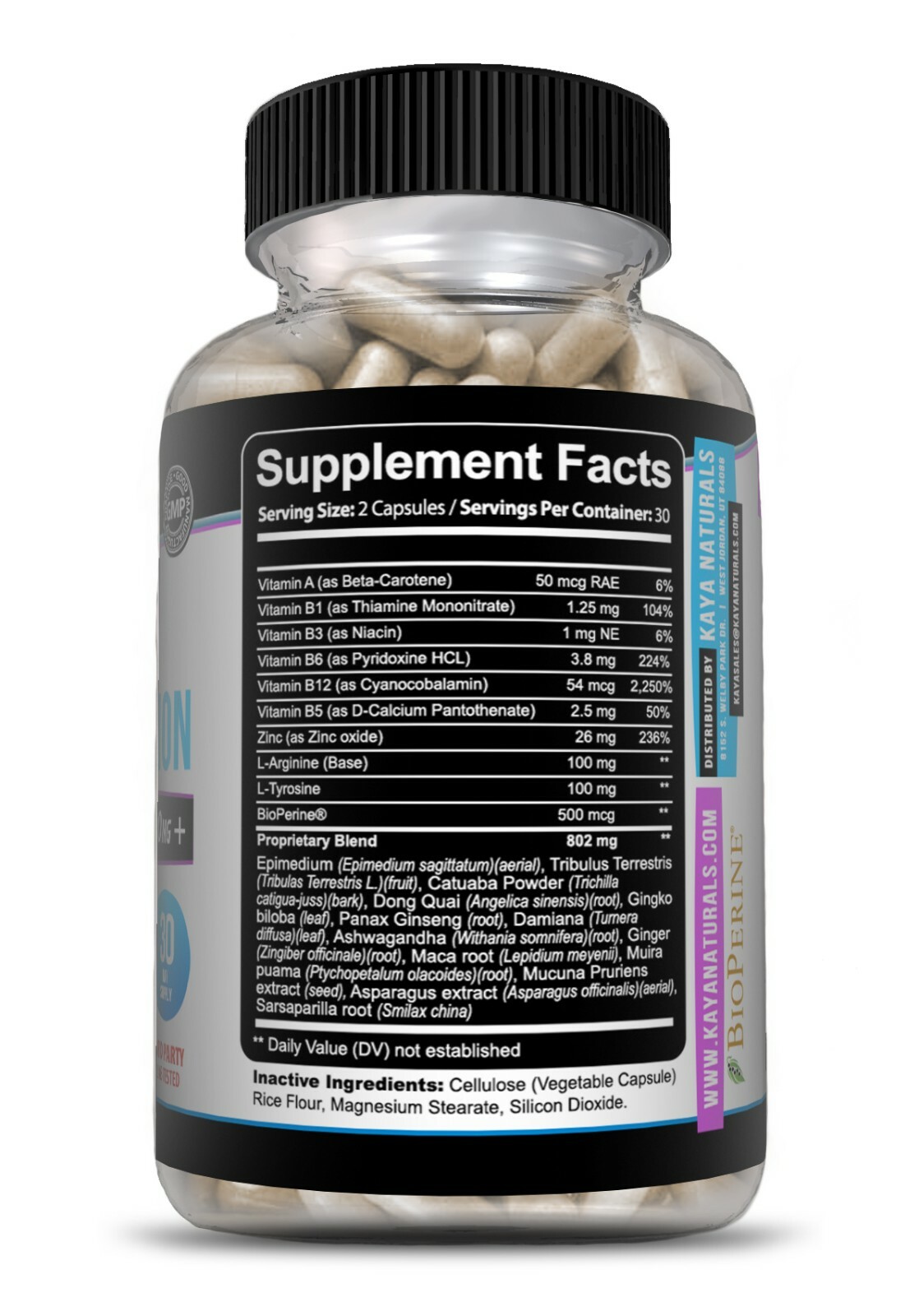 Skin Hydration Vitamins, Tone, Repair, and Elasticity Skin Care Capsules 60ct