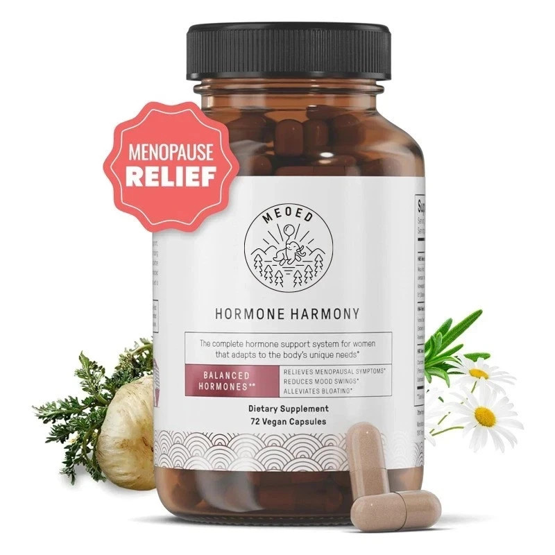 Happy Mammoth Hormone Harmony Natural Hormonal Support for Women 72 Capsule 3 PC