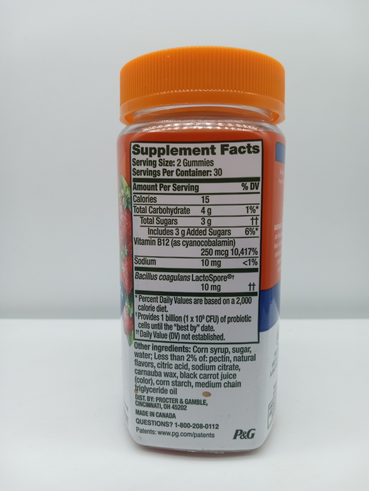 Align Probiotic Bloating Relief + Food Digestion 60 Gummies EXP 09/2027