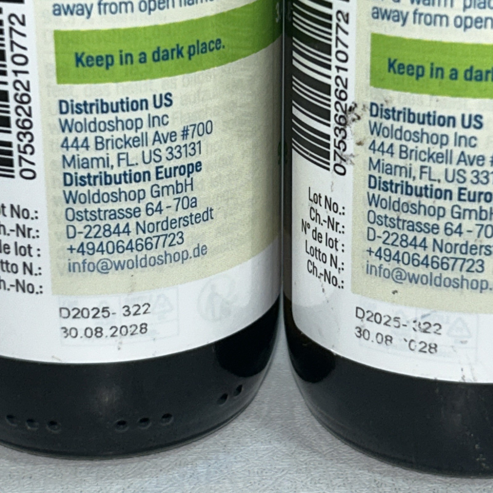3 Sealed DMSO Liquid Supplement 3.4 Fl Oz Each