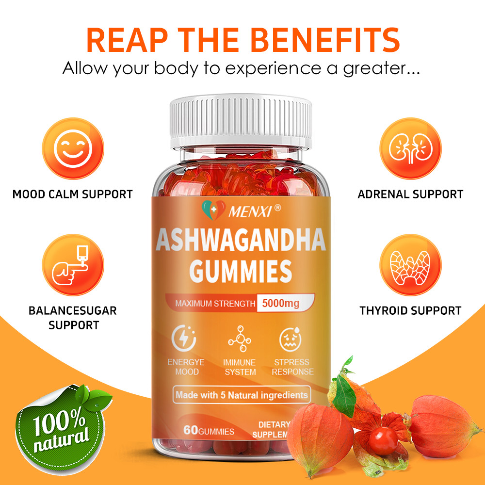 180 Ashwagandha Gummies Better Goli Extra Strength 5000mg Ashwagandha Root Gummy