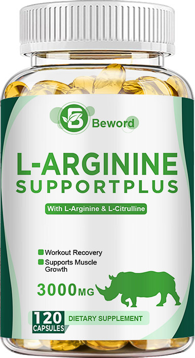 L-Arginine L-Citrulline 3000mg Extra Strength Nitric Oxide & Circulation Boost-