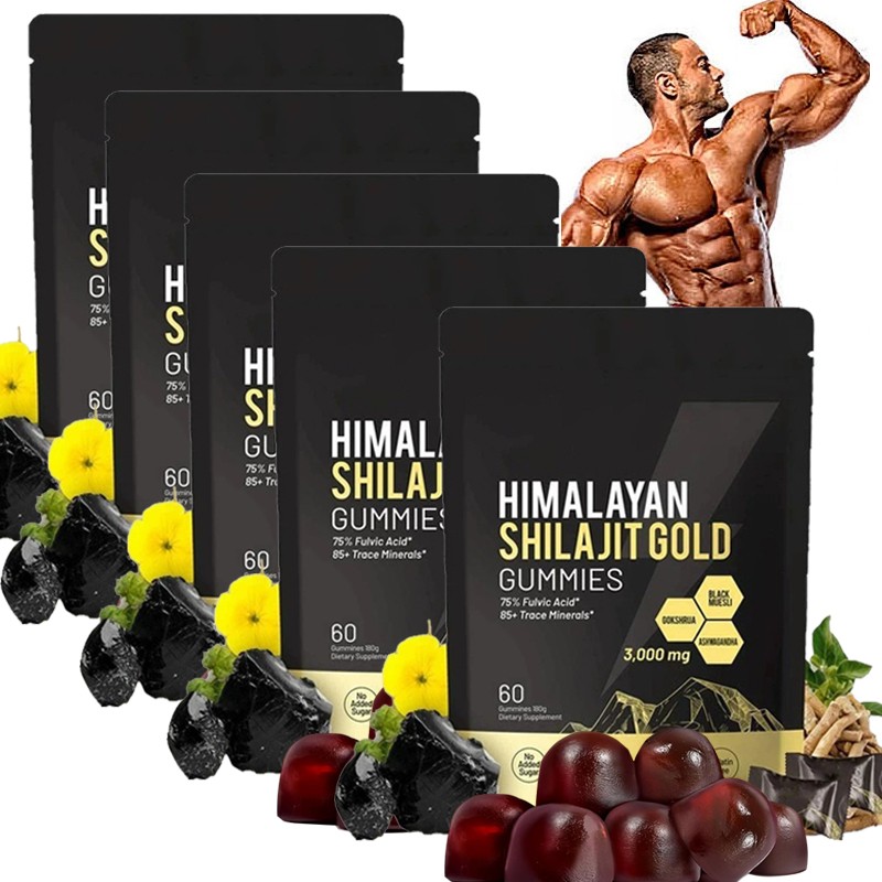 Shilajit 300 Gummies, Shilajit Micronutrient Supplement, Himalayan Premium fresh