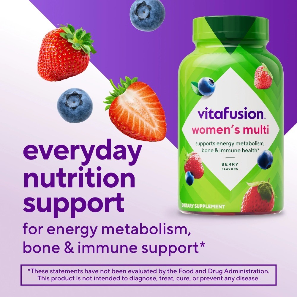 Adult Gummy Vitamins for Women with 10% More Vitamins A, C, & E, 120 Count