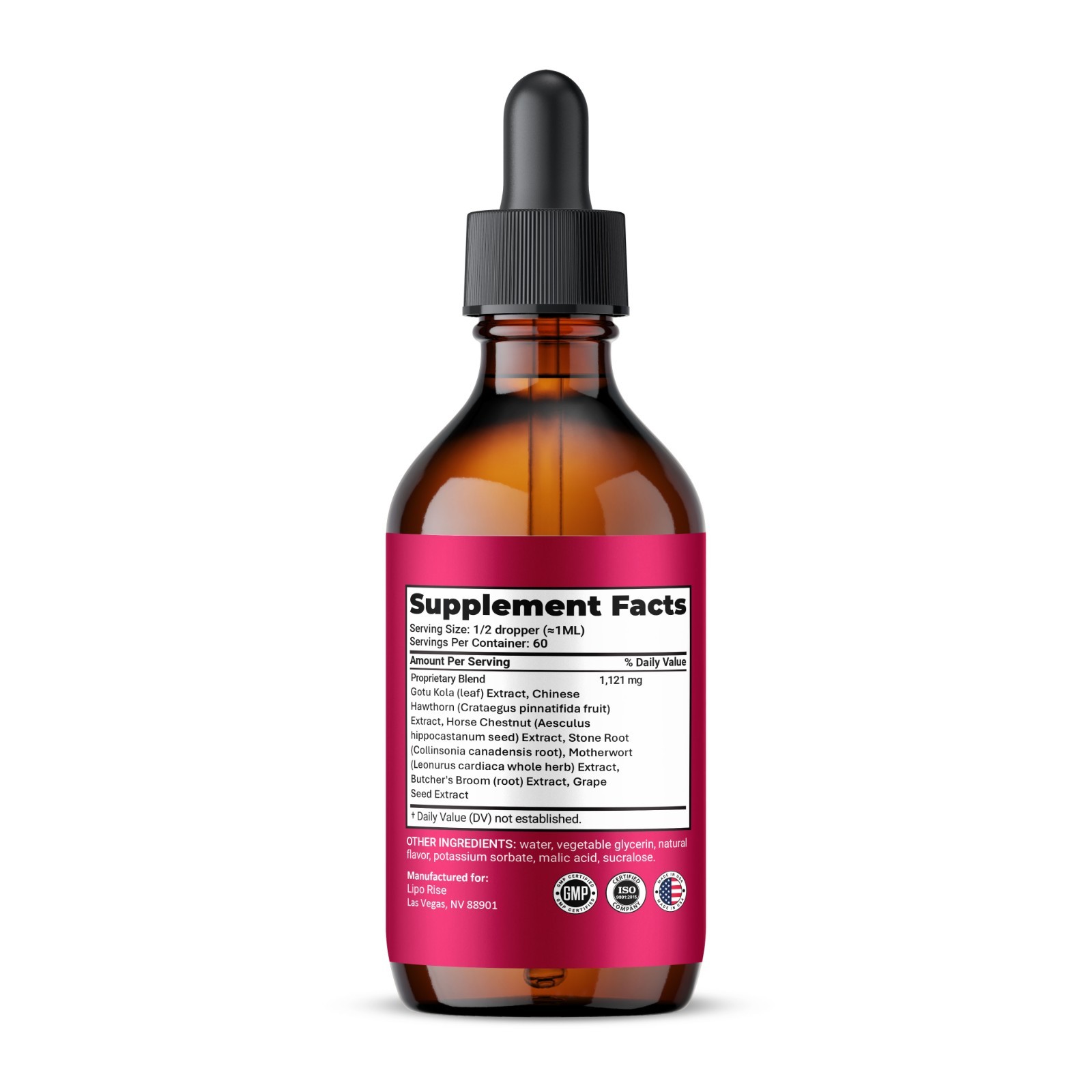 Lipo Rise Drops, Max Strength, LipoRise Liquid Supplement (10 Pack)