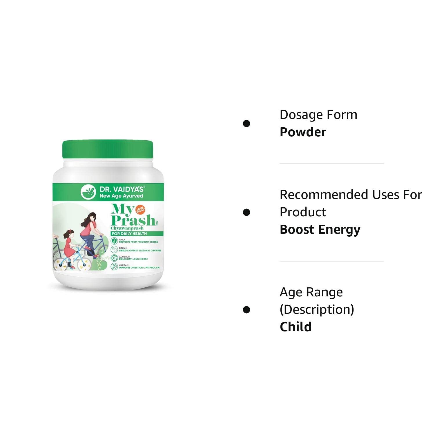 DR. VAIDYA’S My Prash Chyawanprash for Daily Health, Immunity Booster, (500 gm)