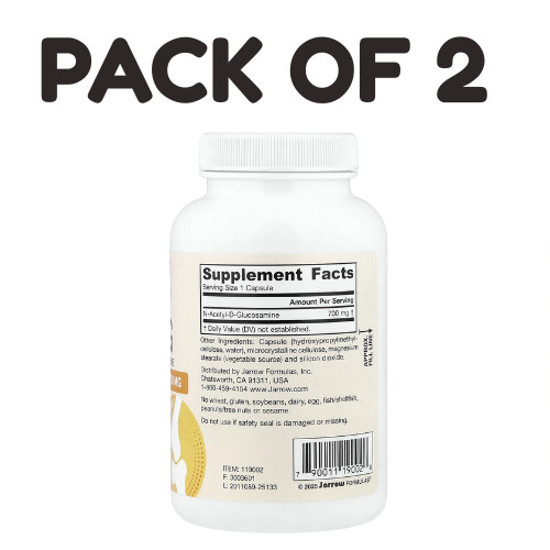 N-A-G, 700 mg, 120 Veggie Capsules PACK OF 2