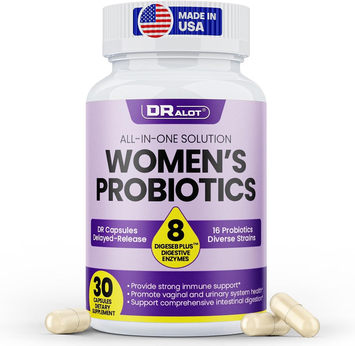 Vaginal Probiotics for Women with 16 Strains for pH Balance, Urinary & Intimate