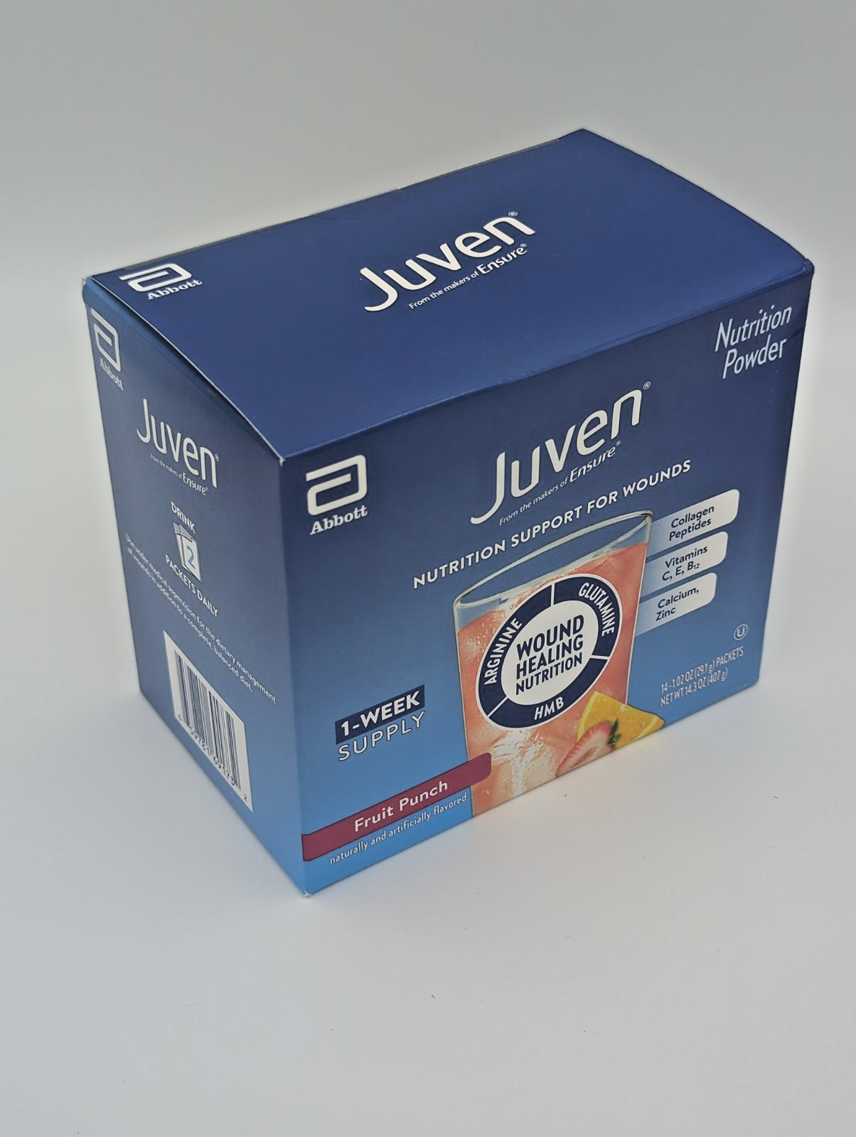 Juven Therapeutic Nutrition Powder – Abbott – Fruit Punch 14 Packets EXP 08/2027