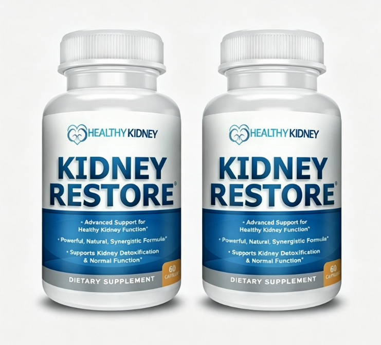 Kidney Restore Support Detox Cleanse Complete Flush Natural Supplement 1-3 pack