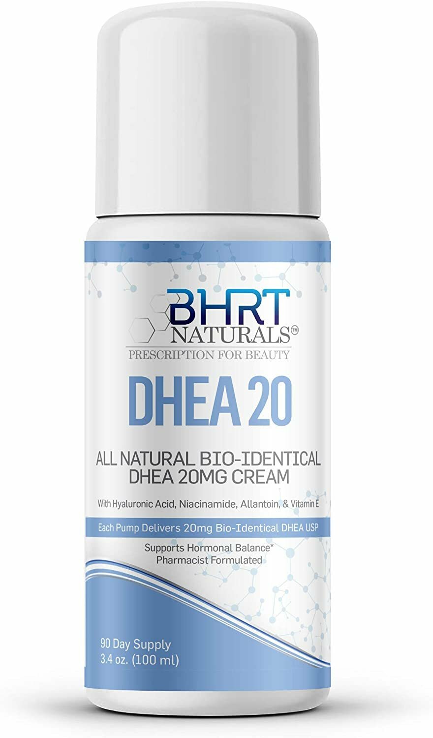 DHEA Cream 20mg for Men & Women Bioidentical DHEA USP Natural DHEA Supplement