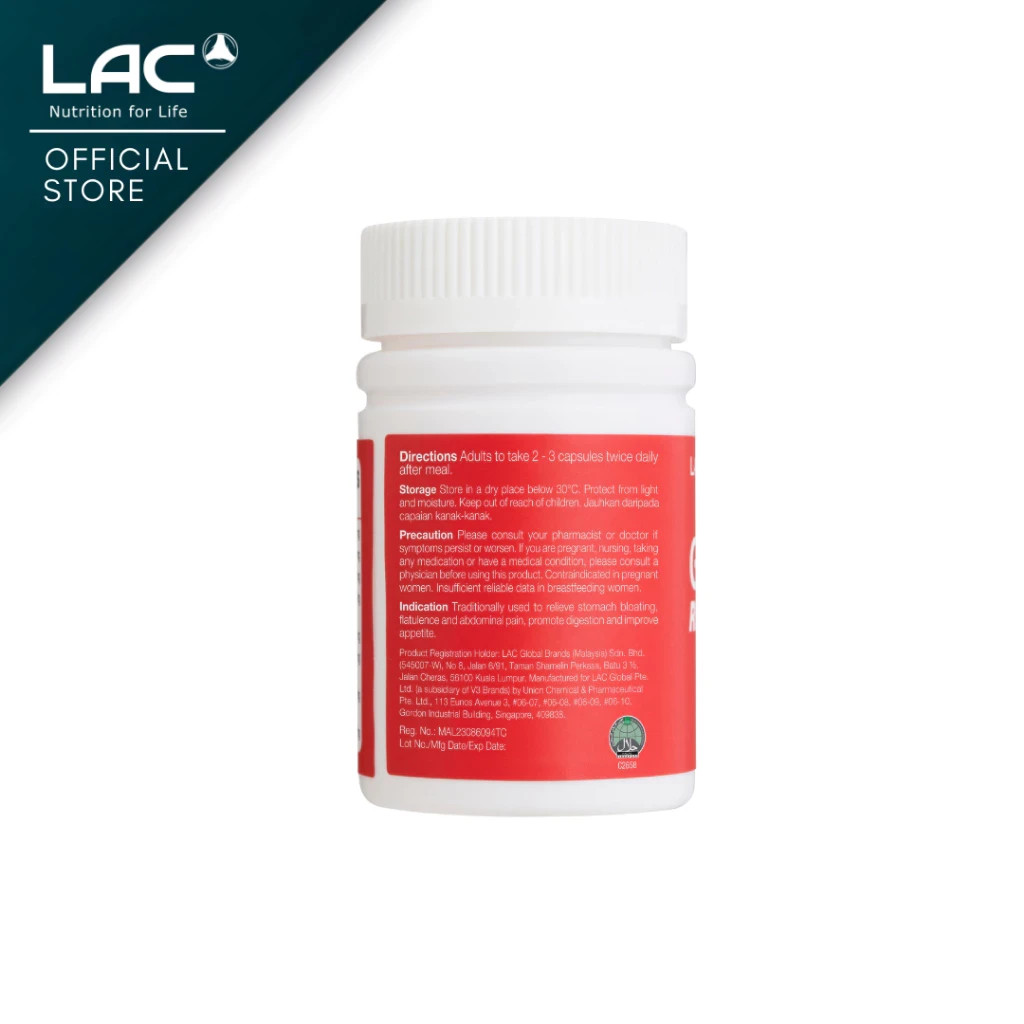 LAC Gastrorx Relief Capsule 120S