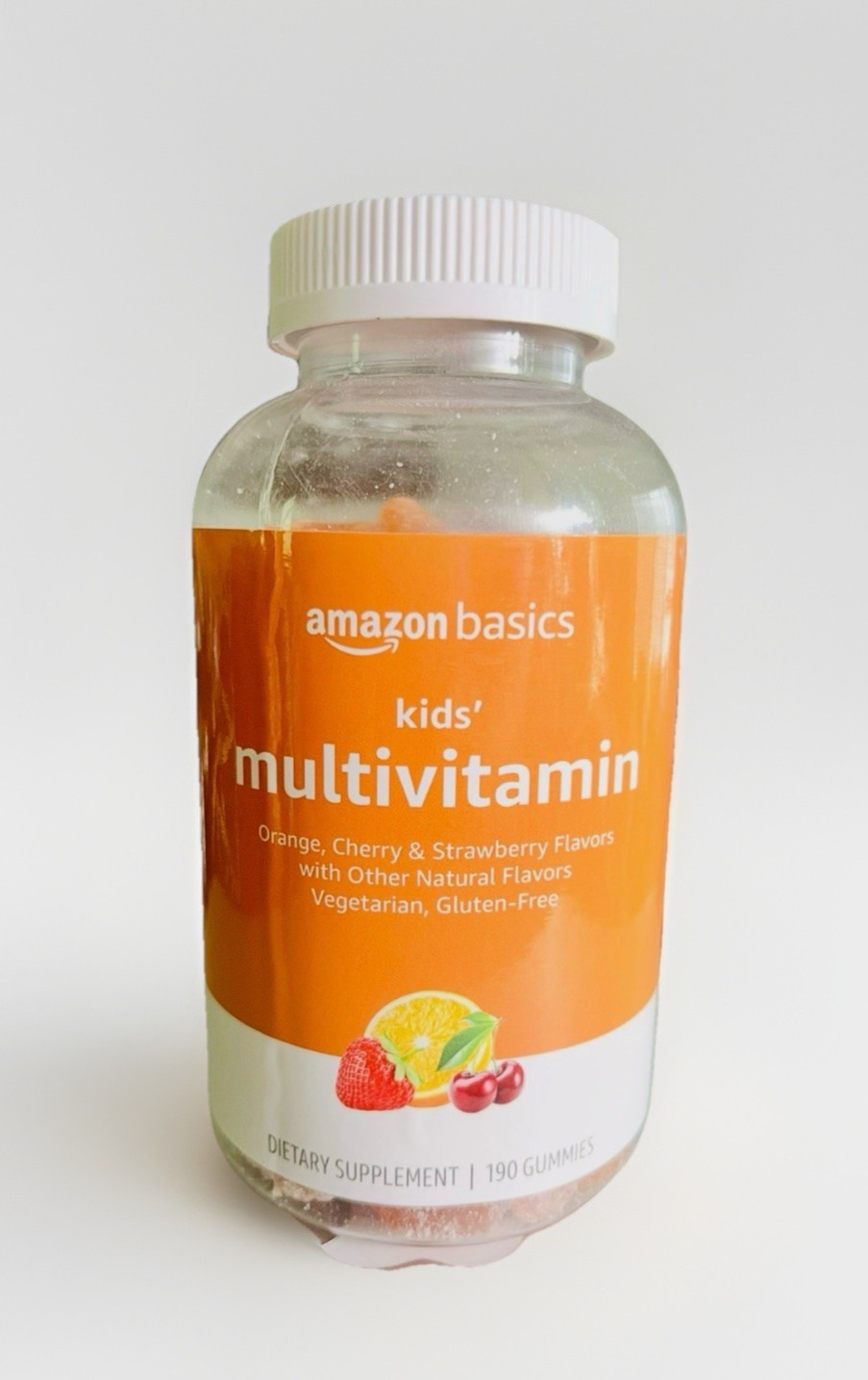 Amazon Basics Kids Multivitamin 190ct – 4 PACK – 760 Total Gummies – EXP 08/2026