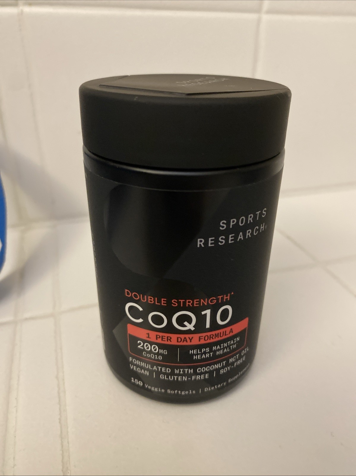 Sports Research CoQ10 200mg 150 Count EXP 11/2028