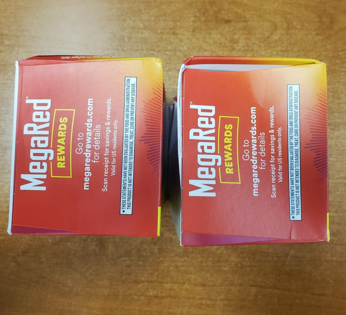2 Pk: MegaRed Fish Oil 800mg Omega 3 – 80 Softgels ea.- (Exp 1/31/27) 4136-R6P2