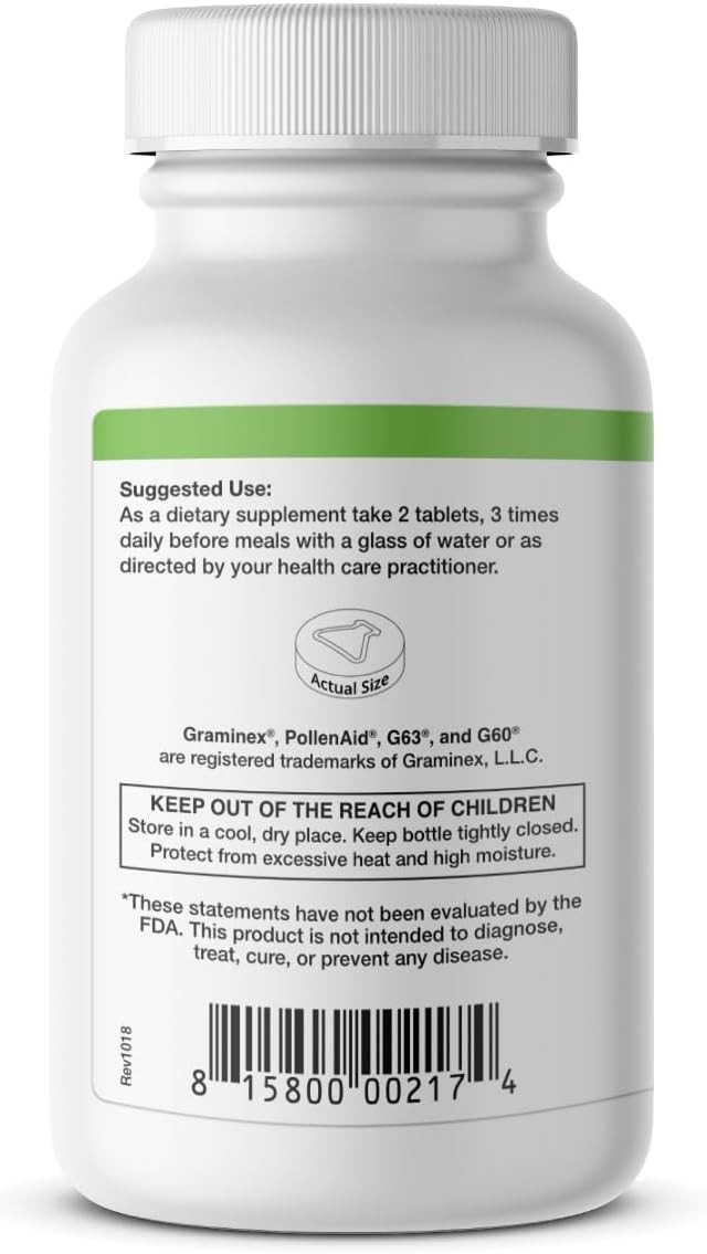 PollenAid Prostate Supplement: All Natural Prostate Support for Bladder Contr…