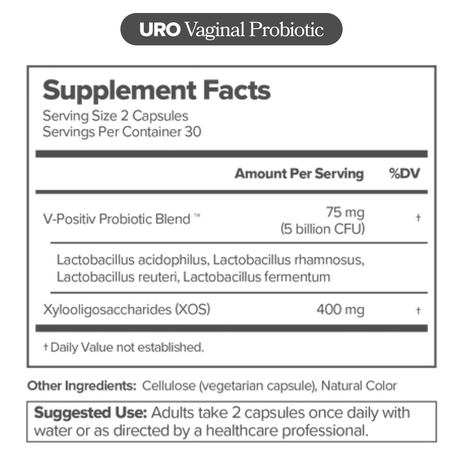 URO Wet & Wild 2-Pack – Women’s Probiotic & Mood Support – Ashwagandha – 60ct