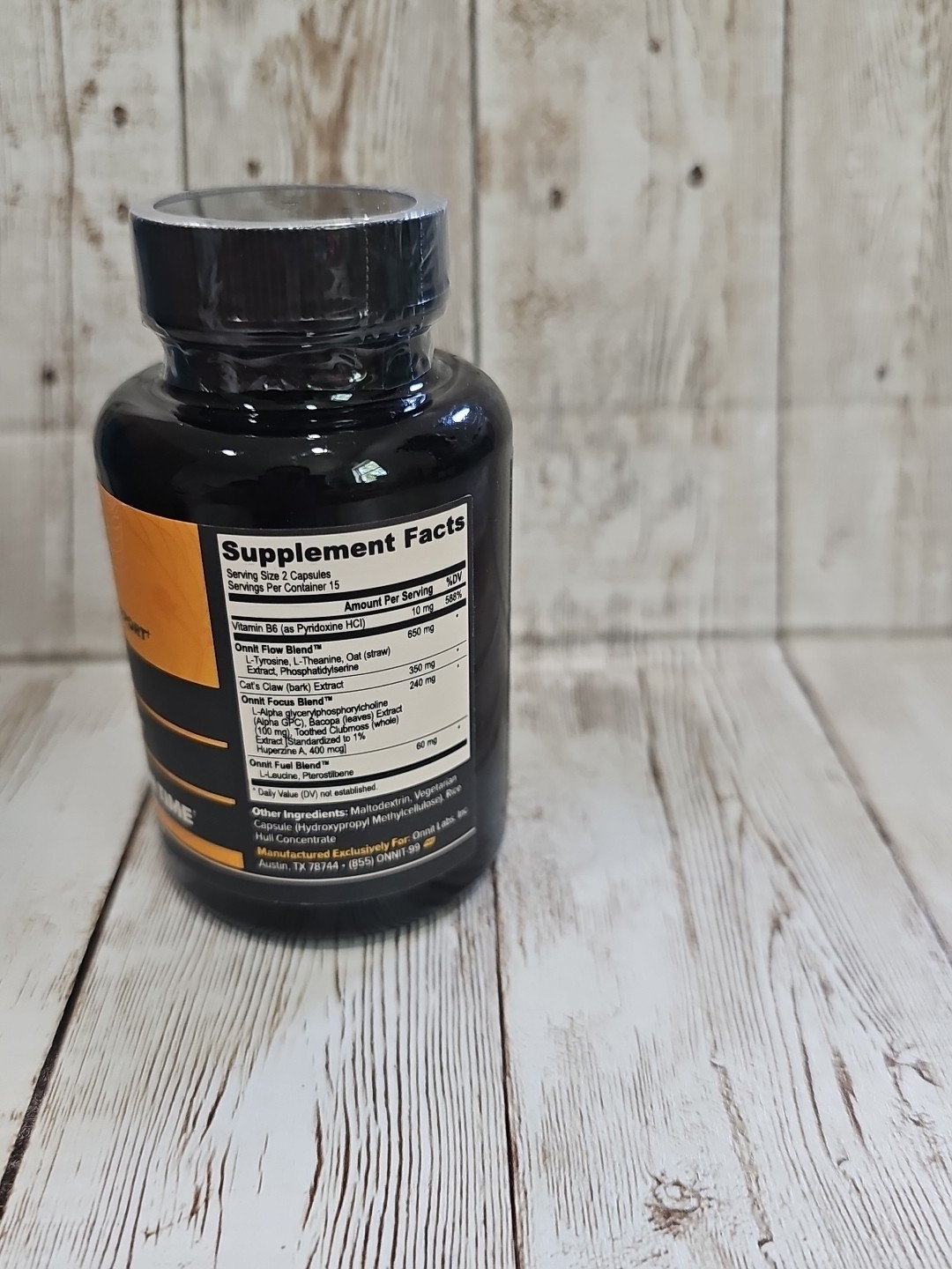 Onnit Alpha Brain Daily Cognitive Support 30 Capsules EXP 01/2026 | Memory Focus